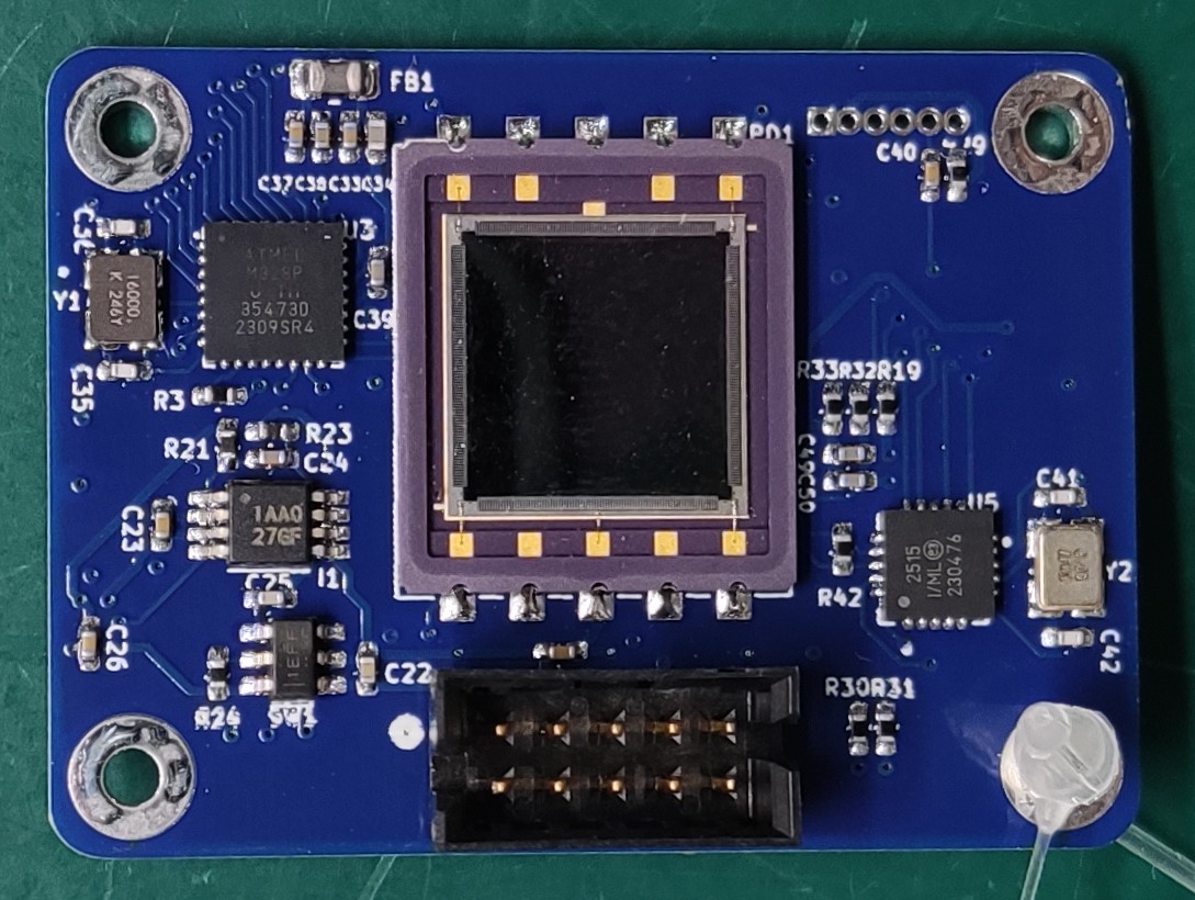 Board front view.