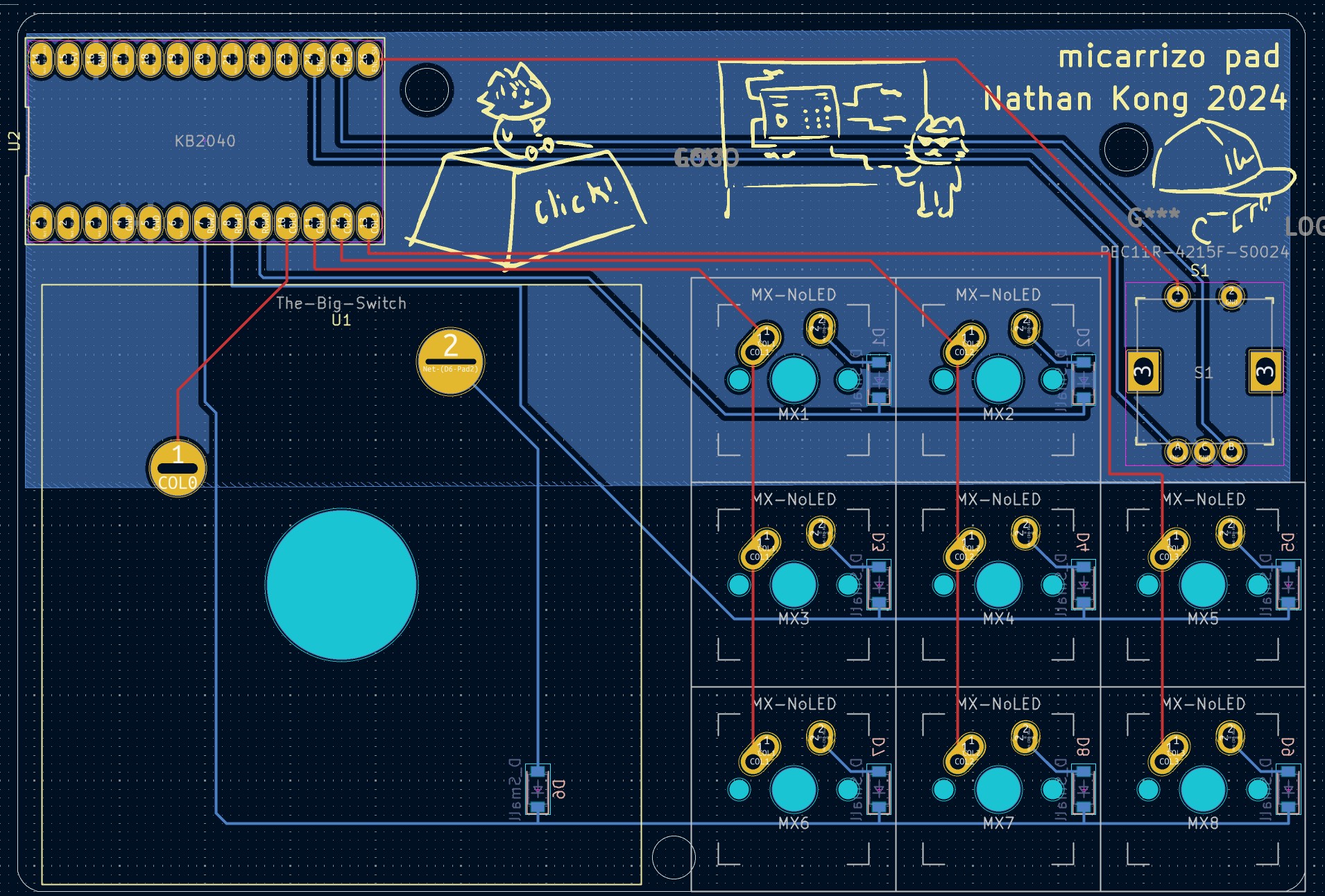 Routing and PCB design.